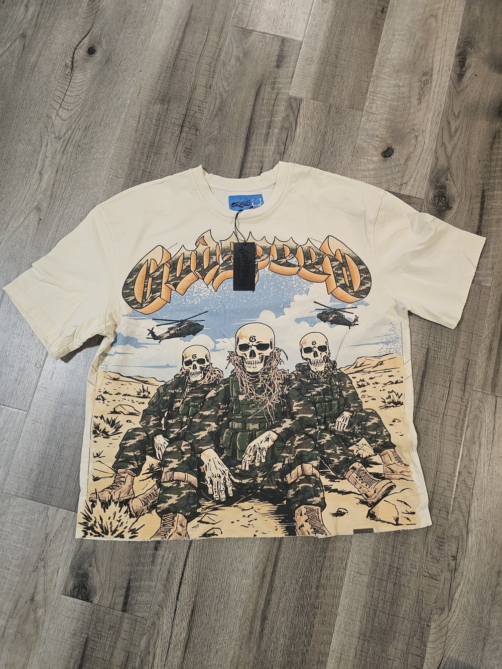 Nwt Godspeed Squadron Shirt Size XL Bone Color